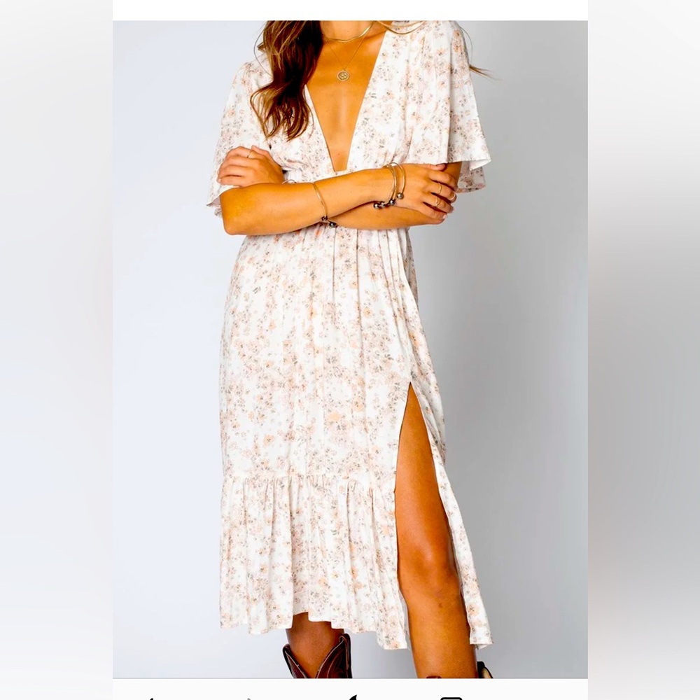 Stillwater The Brand Jessie Midi Dress Large